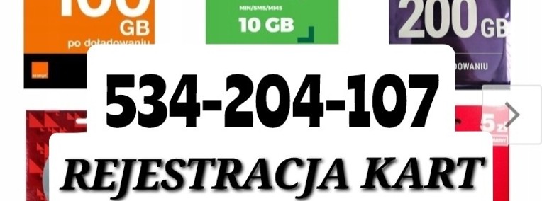 DZIAŁAJĄCE KARTY SIM / ZAREJESTROWANA KARTA / REJESTRACJA TWOICH KART-1