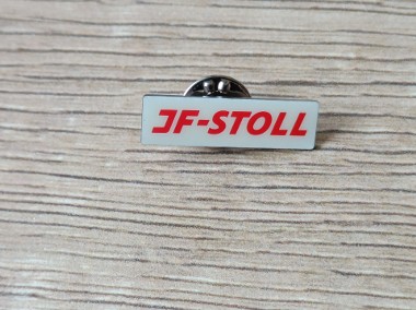 Kolkcjonerska unikatowa przypinka w kształcie logo JF-STOLL-1