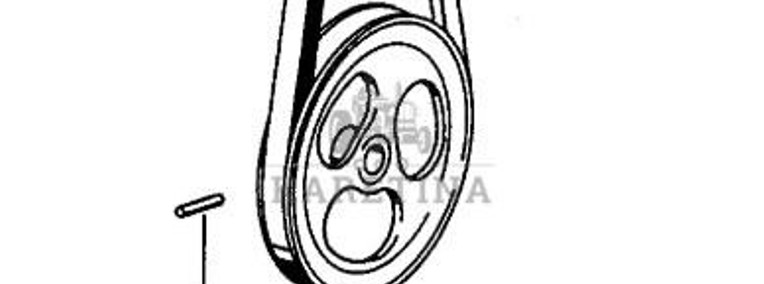 Claas Dominator 96 Koło Pasowe Napędu Rotora 0006033391 00 0603 339 1-1