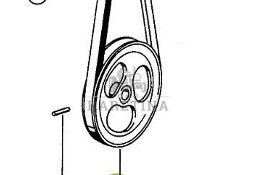 Claas Dominator 96 Koło Pasowe Napędu Rotora 0006033391 00 0603 339 1