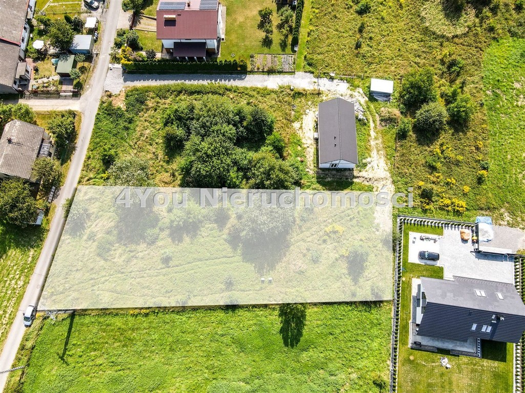 Działka Bielsko-Biała rej. Hałcnów 1348 m², Bielsko-Biała