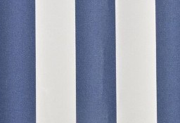 vidaXL Tkanina do markizy, niebiesko-biała, 500 x 300 cmSKU:143701
