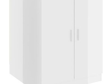 vidaXL Szafka na pralkę, wysoki połysk, biała, 71x71,5x91,5 cm-1