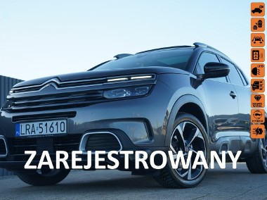 Citroen C5 Aircross SHINE skóra FUL LED grzane fotele BLIS panorama masaze acc kamera MA-1