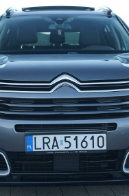Citroen C5 Aircross SHINE skóra FUL LED grzane fotele BLIS panorama masaze acc kamera MA-2