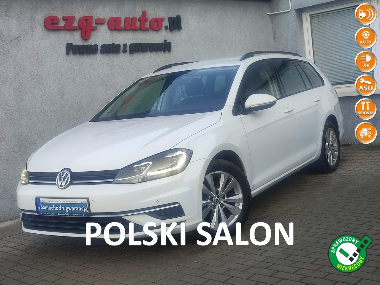 Volkswagen Golf VII Salon RP serwis bezwypadkowy Gwarancja