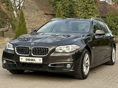 BMW SERIA 5 LCI F11 520d LIFT 2.0d 184KM Automat Navi iDrive Pdc Led Jasne wnętr-1