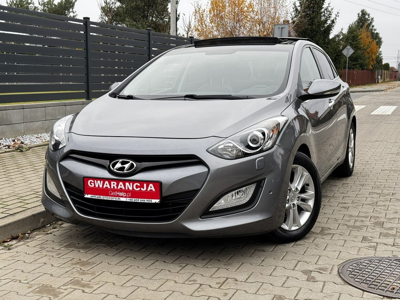 Hyundai i30 II Navi panorama podgrz. kierownica i fotele tempomat gwarancja przebie