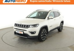 Jeep Compass II 4x4 automat półskóra panorama navi klima auto grzane fotele kamera
