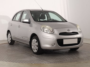 Nissan Micra IV , Salon Polska, Serwis ASO, Klimatronic, Tempomat, Parktronic-1