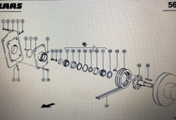 00 0661 237 0/Claas łoźysko/Claas Lexion 580 670 770-760 630-620 Tucano 330-320 340 430-420 450-440