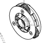 Massey Ferguson 7718S 7718 S 1804A DYNA 6 Nośnik Mnożnik CZĘŚCI 4361756M6
