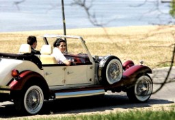 Luksusowe samochody do ślubu Auto na wesele Kabriolet zabytkowy Limuzyny ślubne