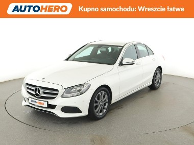 Mercedes-Benz Klasa C W205 automat półskóra klima auto grzane fotele czujniki parkowania-1
