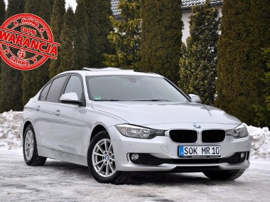 BMW SERIA 3 2.0d(184KM)*Duża Navi*Automat*Szyberdach*2xParktr*I Wł*Welur*Alu16"A-1