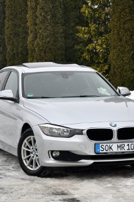 BMW SERIA 3 2.0d(184KM)*Duża Navi*Automat*Szyberdach*2xParktr*I Wł*Welur*Alu16"A-2