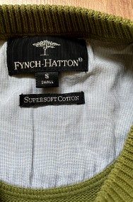 Zielony wiosenny sweter męski Fynch-Hatton rozmiar S-2