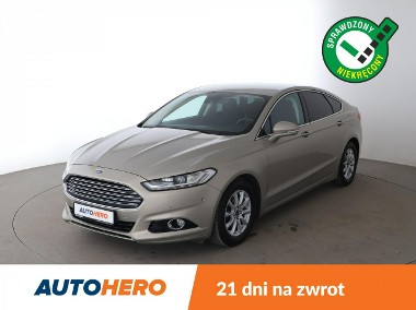 Ford Mondeo VIII 160KM, Navi, klima auto, kamera i czujniki parkowania, grzane fotele-1