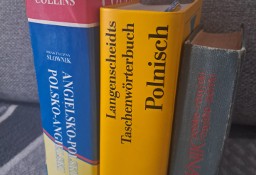 Książki – słowniki: angielski, niemiecki, rosyjski, do sprzedania