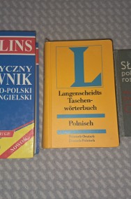 Książki – słowniki: angielski, niemiecki, rosyjski, do sprzedania-2