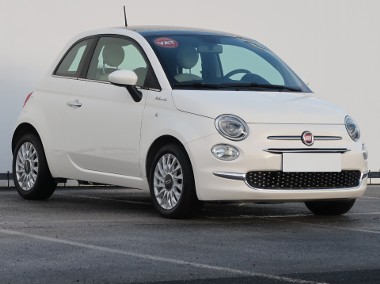 Fiat 500 , Salon Polska, VAT 23%, Skóra, Klima, Tempomat,-1