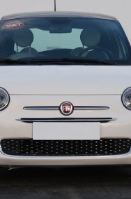 Fiat 500 , Salon Polska, VAT 23%, Skóra, Klima, Tempomat,-2