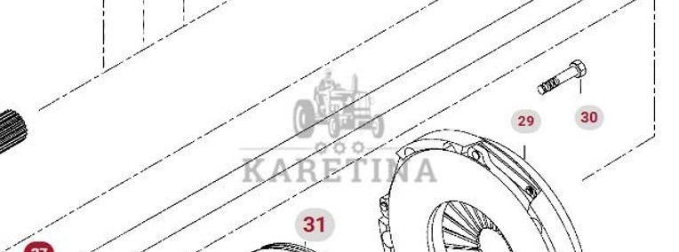 Valtra 8150 Skrzynia Biegów Wał Wałek Półoś CZĘŚCI V32003030-1