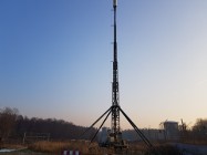 wieża 25m. mobilny maszt 