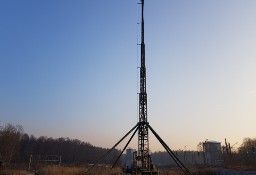 wieża 25m. mobilny maszt 