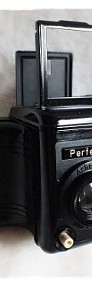 Stary aparat w bakelicie Perfekta + pokrowiec+Film z lat 50'-3