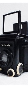 Stary aparat w bakelicie Perfekta + pokrowiec+Film z lat 50'-4