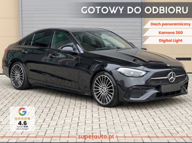 Mercedes-Benz Klasa C W205 220 d 4-Matic AMG 220 d 4-Matic Pakiet AMG Premium + Night + Dach Pa-1