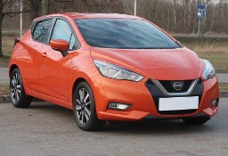 Nissan Micra IV , Salon Polska, Serwis ASO, Navi, Klimatronic, Tempomat,