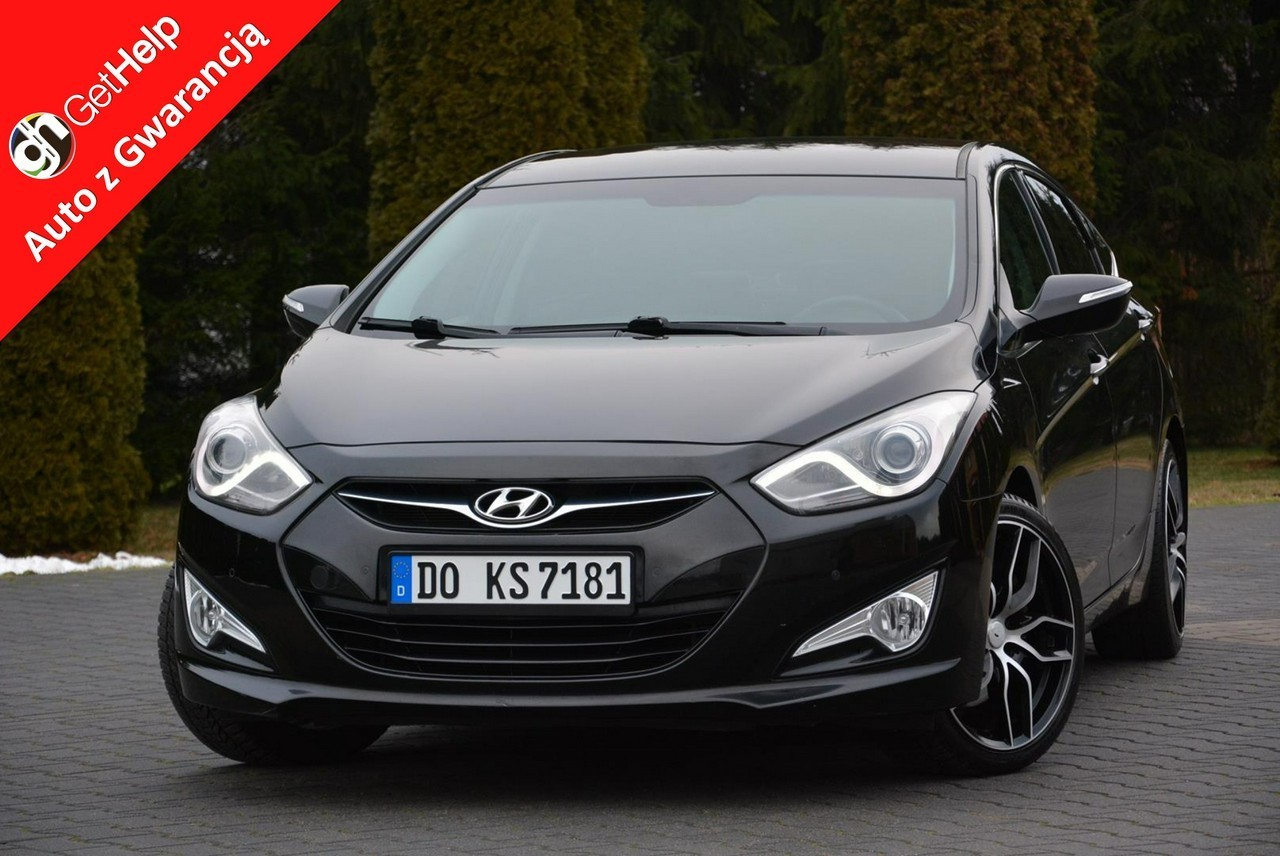 Hyundai i40 2.0(177KM) Premium Skóry Ledy Duza Navi Keyless go Kamera ASO Hyun