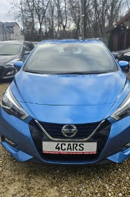 Nissan Micra IV Automat.20tyś km1.0 101koni.Nawigacja.Grzane Fotele.Alufelgi.-2