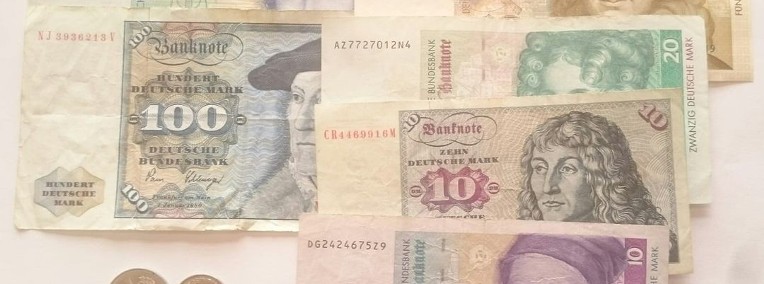 Kupię wycofane waluty marki funty korony stare banknoty-1