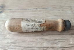 Rączka drewniana do pilnika dł. 14cm z czasów PRL 4szt za 24zł