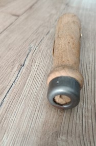 Rączka drewniana do pilnika dł. 14cm z czasów PRL 4szt za 24zł-3