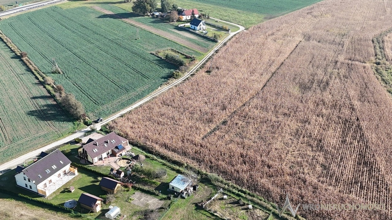 Działka budowlana z mediami| Borowa | 1077mkw - Widok 3