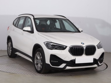 BMW X1 F48 , Salon Polska, Serwis ASO, 190 KM, Automat, Skóra, Navi,-1