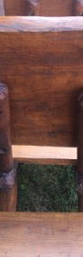 Krzesła drewniane solidne działka taras ogród-4