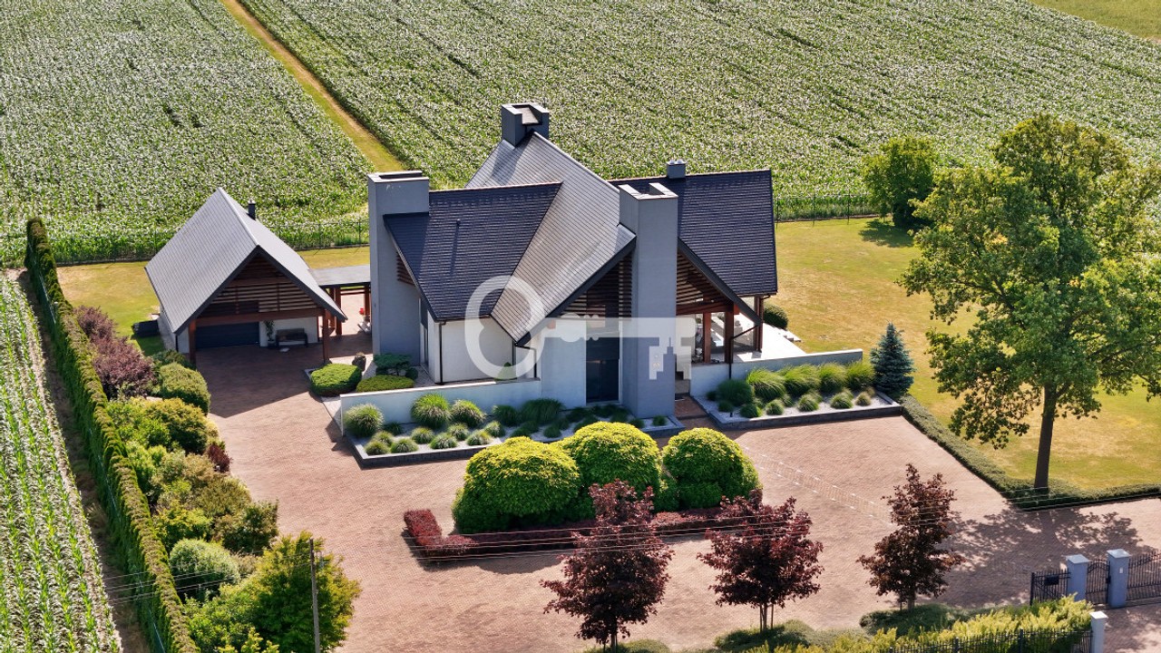 WILLA PREMIUM | SALON 9 m | DZIAŁKA 4000 m²