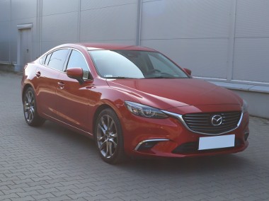 Mazda 6 III , Salon Polska, Skóra, Navi, Klimatronic, Tempomat,-1