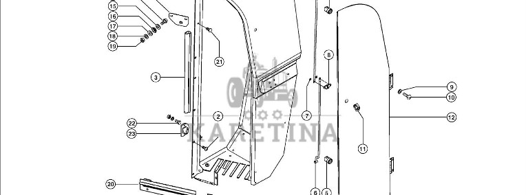 Claas Lexion 600 ELEKTROBOX 0007942404 (Skrzynka elektryki)-1