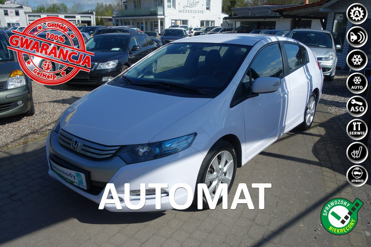 Honda Insight II 1.3 98KM Hybryda Automat Książka Serwis Zadbany Gwarancja Zamiana