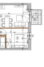 Apartament 2 pokojowy 38m2 z balkonem 3m2 za 490 000zł-2