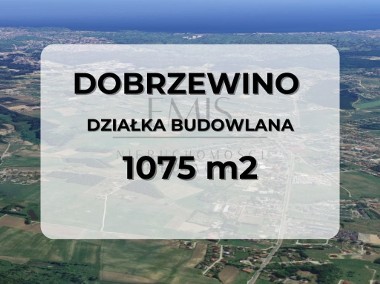 Dobrzewino - działka do zabudowy 1075 m2-1