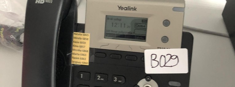 Syndyk sprzeda Telefony stacjonarne Yealink (5 szt.)-1