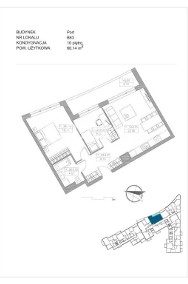 Mieszkanie 3-pokojowe 60m2 - Nowa inwestycja- Reda-2