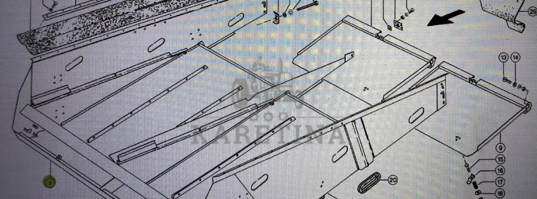 Skrzynia Sitowa Nr kat. części 000 647 627 1 Nr kat. części 000 647 627 1-1